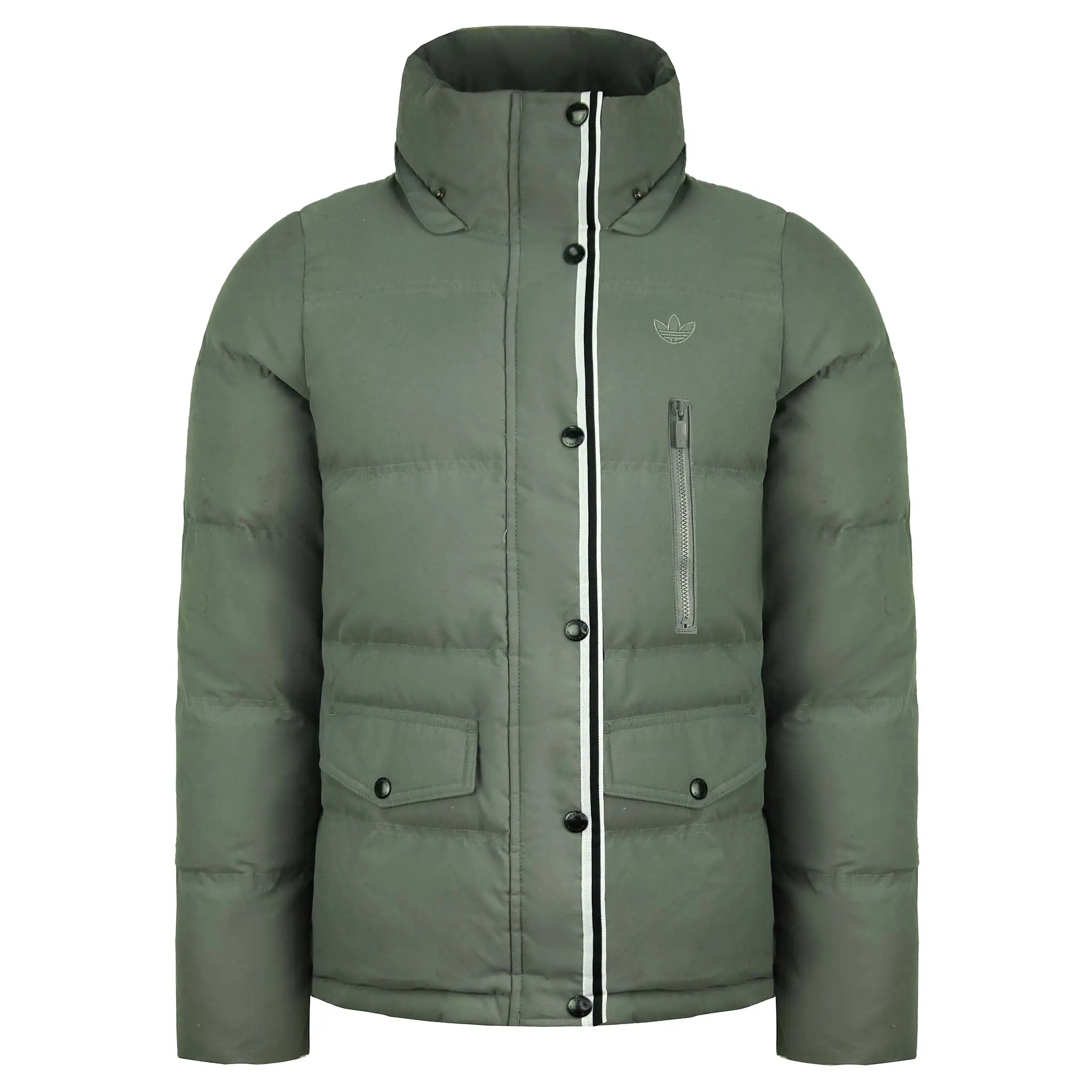 Adidas BG Womens Green Puffer Coat