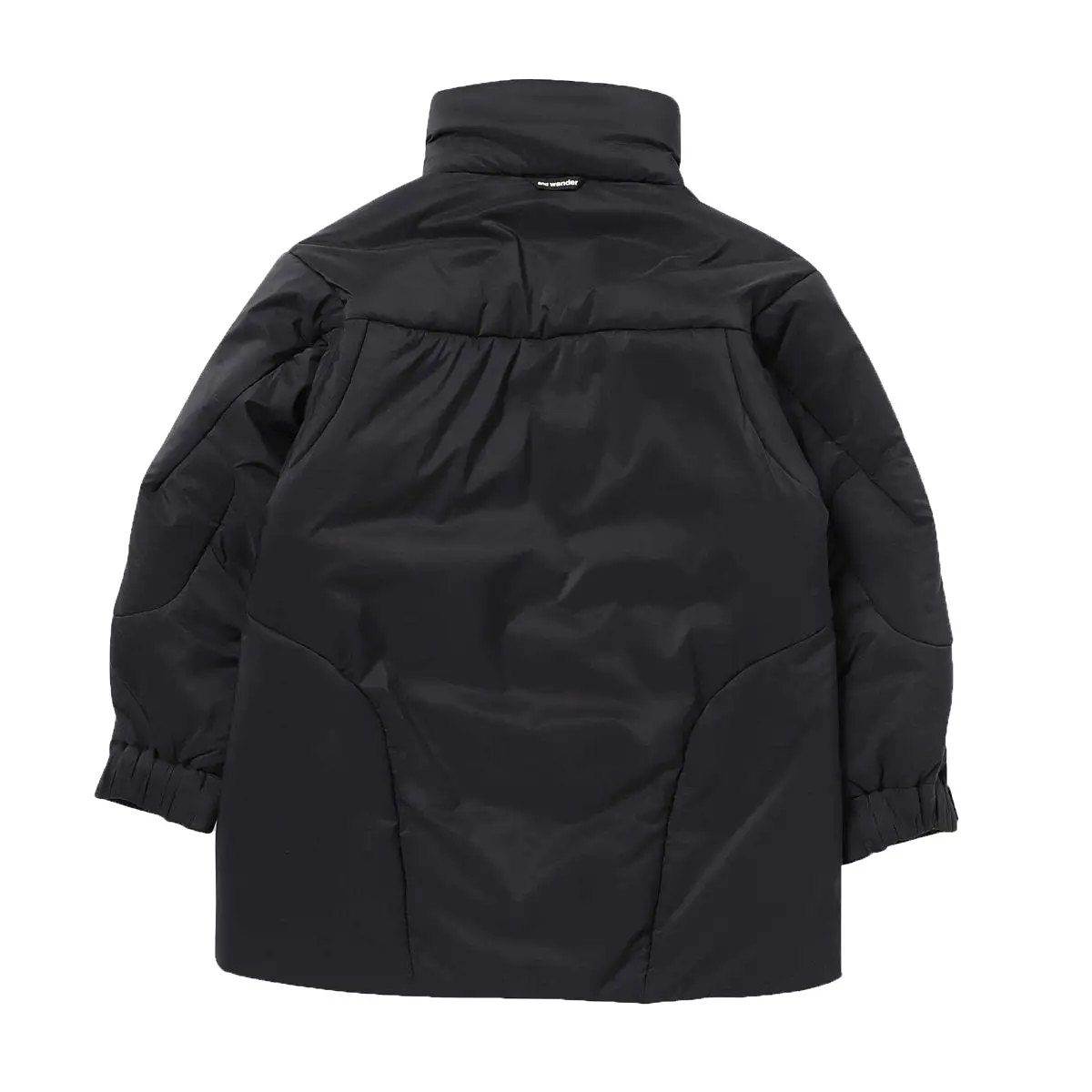 And Wander Men's Top Fleece Coat Black