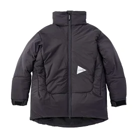 And Wander Men's Top Fleece Coat Black