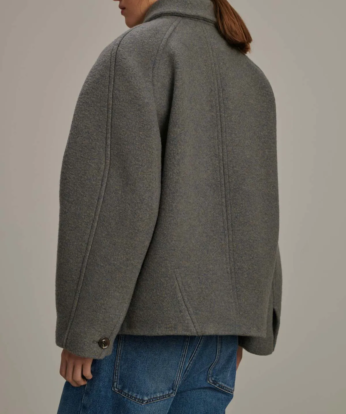 Balard Coat - Blue Grey