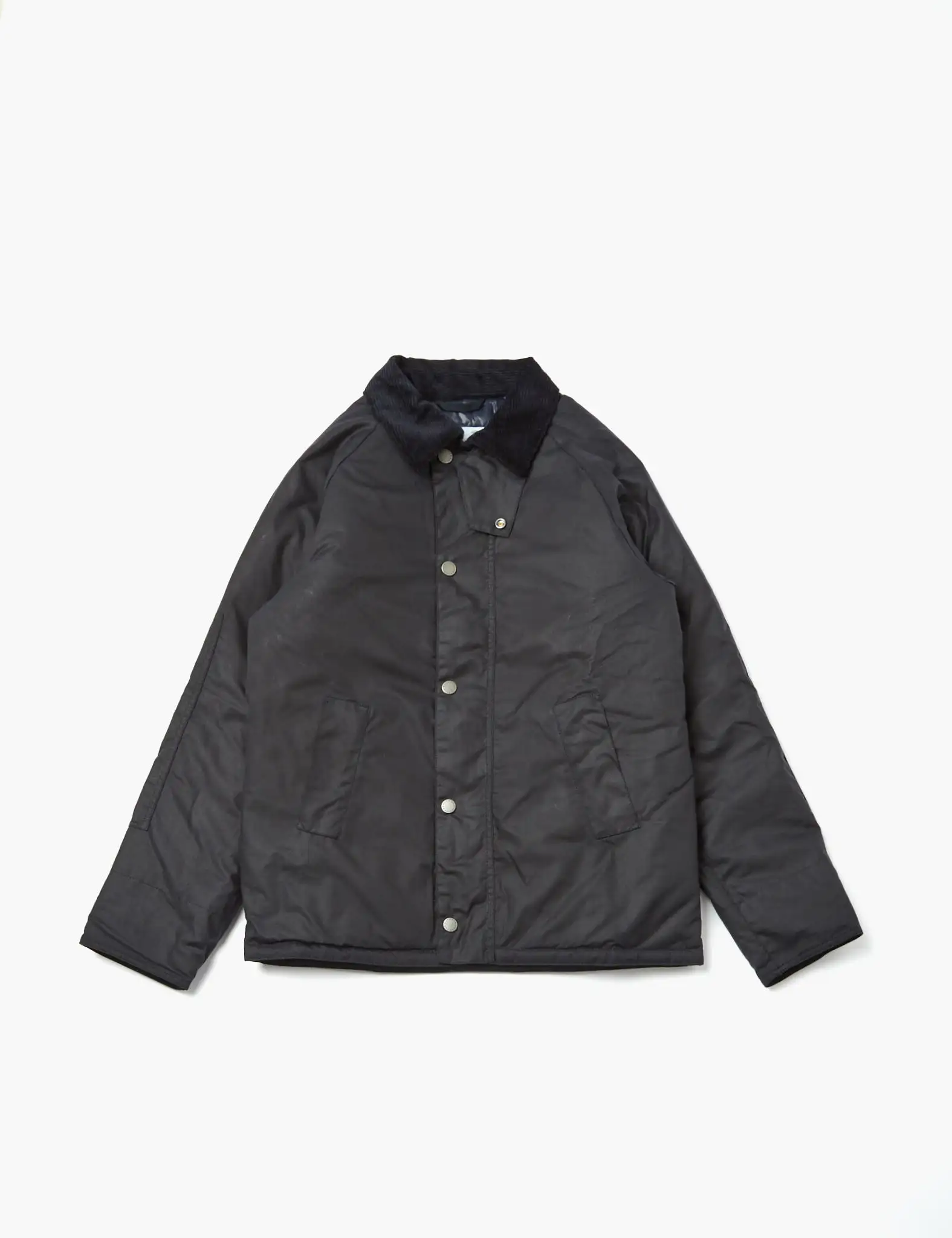 Barbour SL Nara Wax Coat - Navy Blue