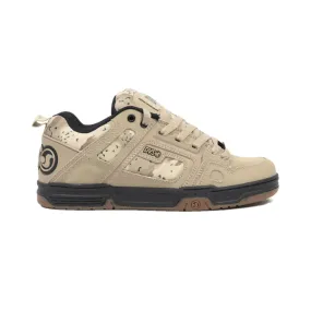 DVS F0000029270 COMANCHE MN'S (Medium) Tan/Camo/Black Leather & Nubuck Skate Shoes