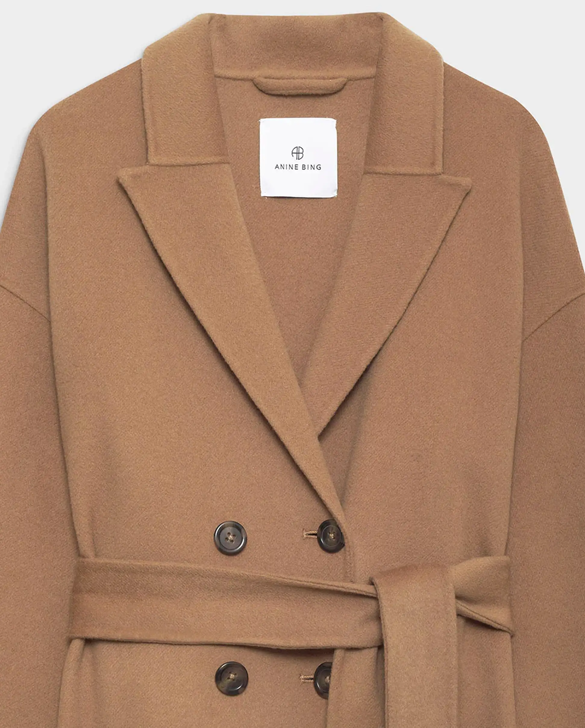 DYLAN COAT / CAMEL CASHMERE BLEND