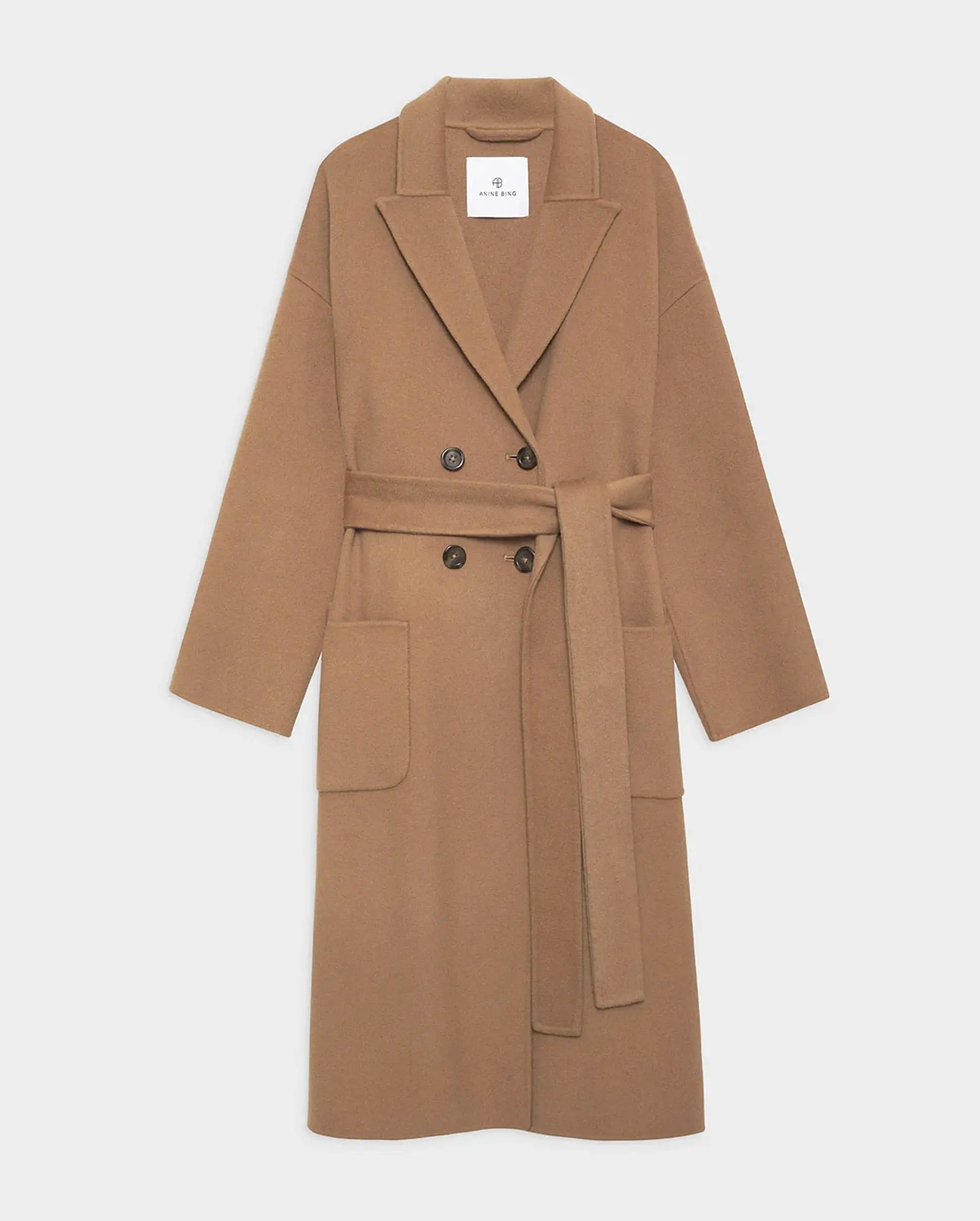 DYLAN COAT / CAMEL CASHMERE BLEND