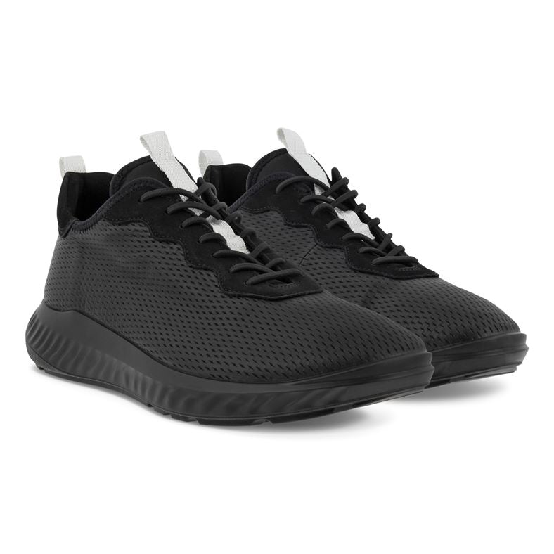 ECCO Ath-1Fm Black White -   