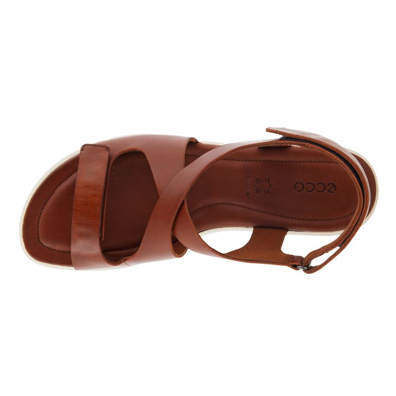 Ecco Felicia Sandal Cognac Palermo V3   