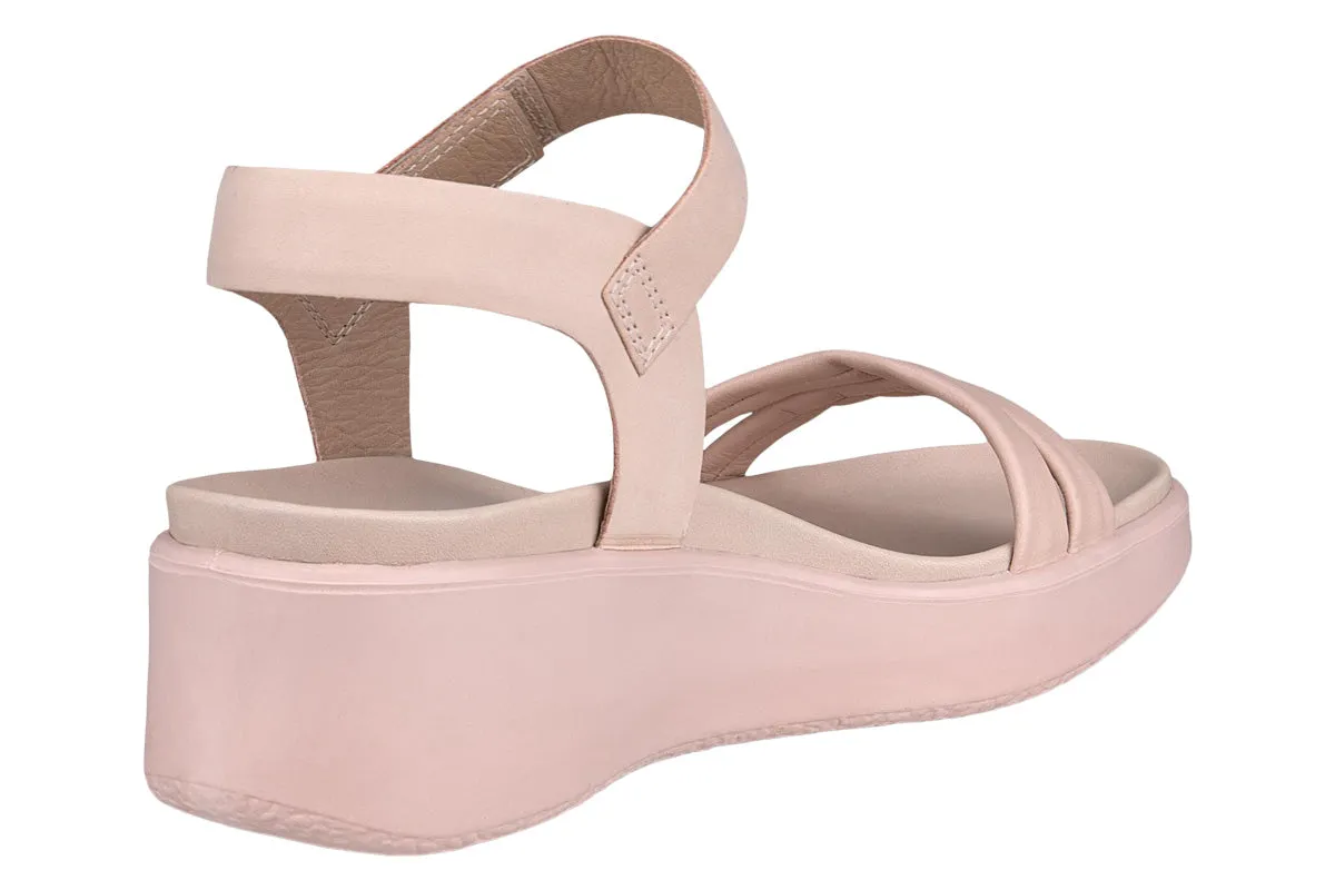 Ecco Flowt Wedge Rose Dust/Rose Dust Womens