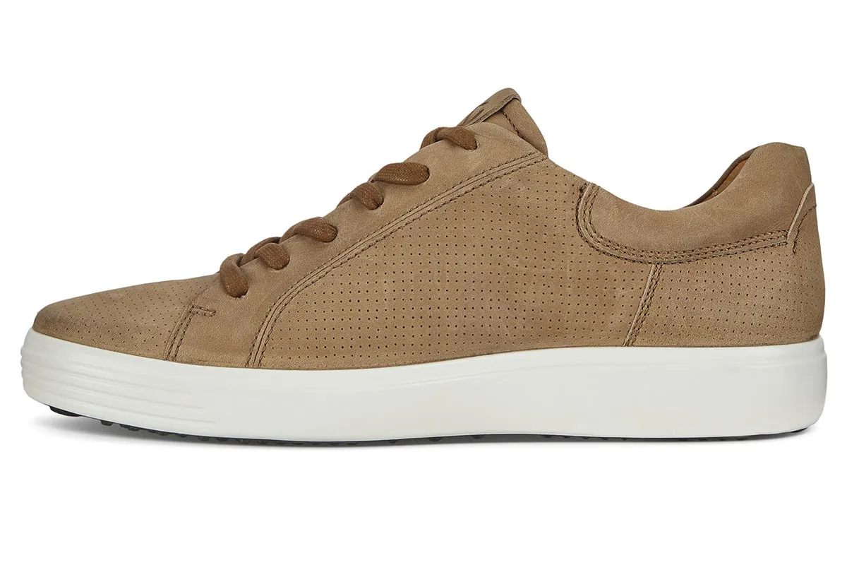 Ecco Soft 7 Camel Mens