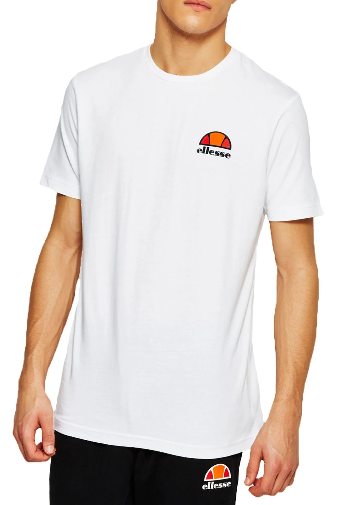 Ellesse Canaletto Logo T-Shirt Optic White