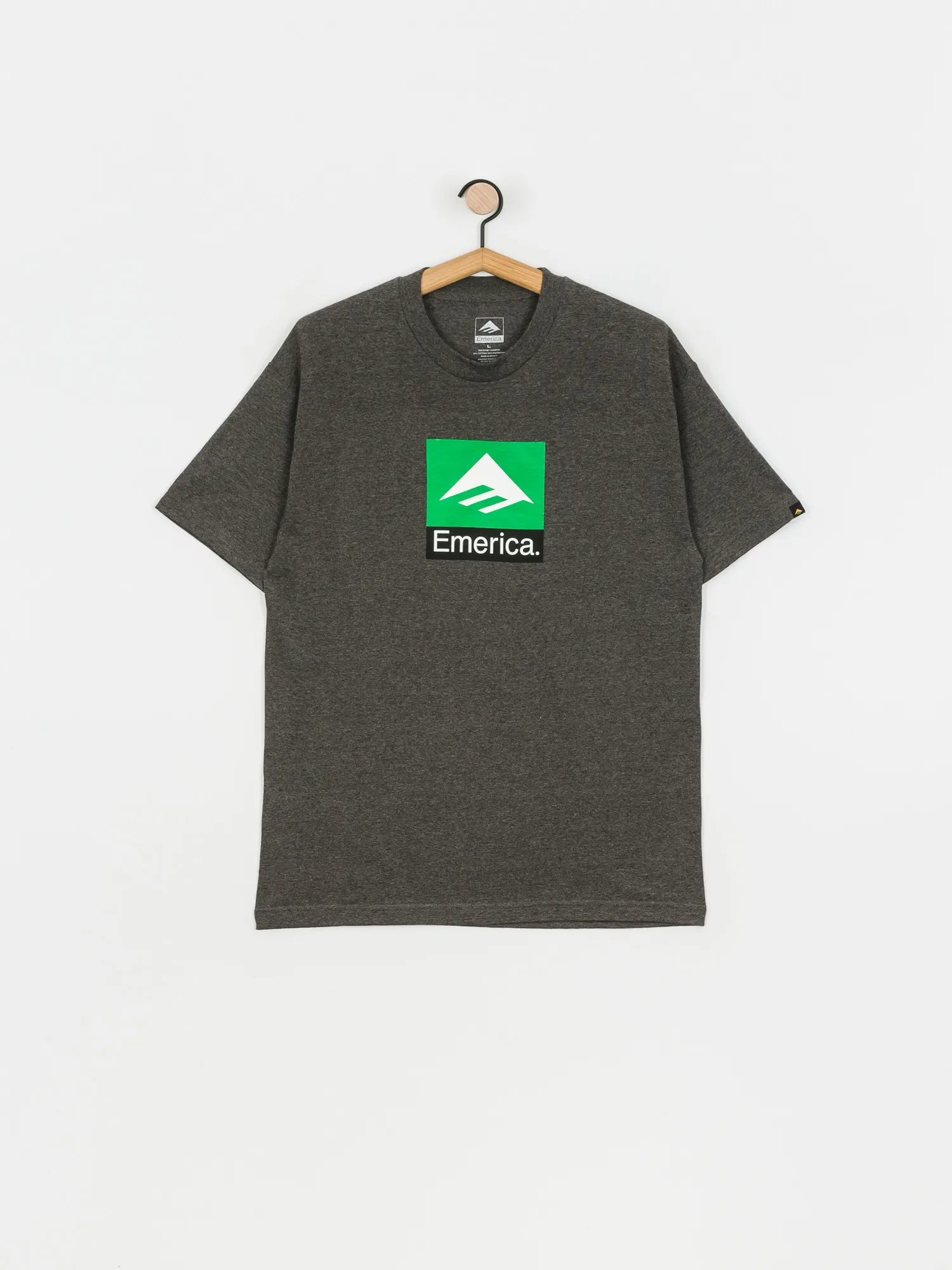 Emerica Classic Combo T-shirt (charcoal/heather)