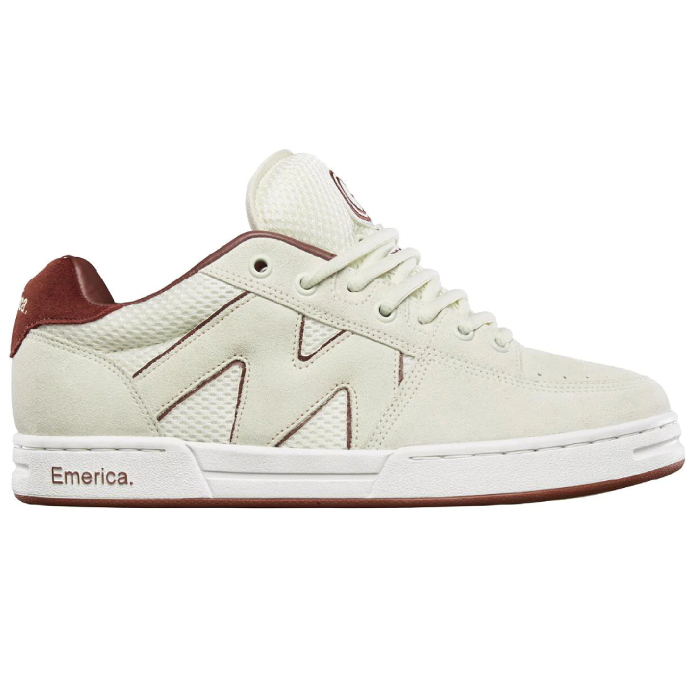 Emerica OG-1 Skateshop Day White/Burgundy