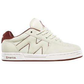 Emerica OG-1 Skateshop Day White/Burgundy