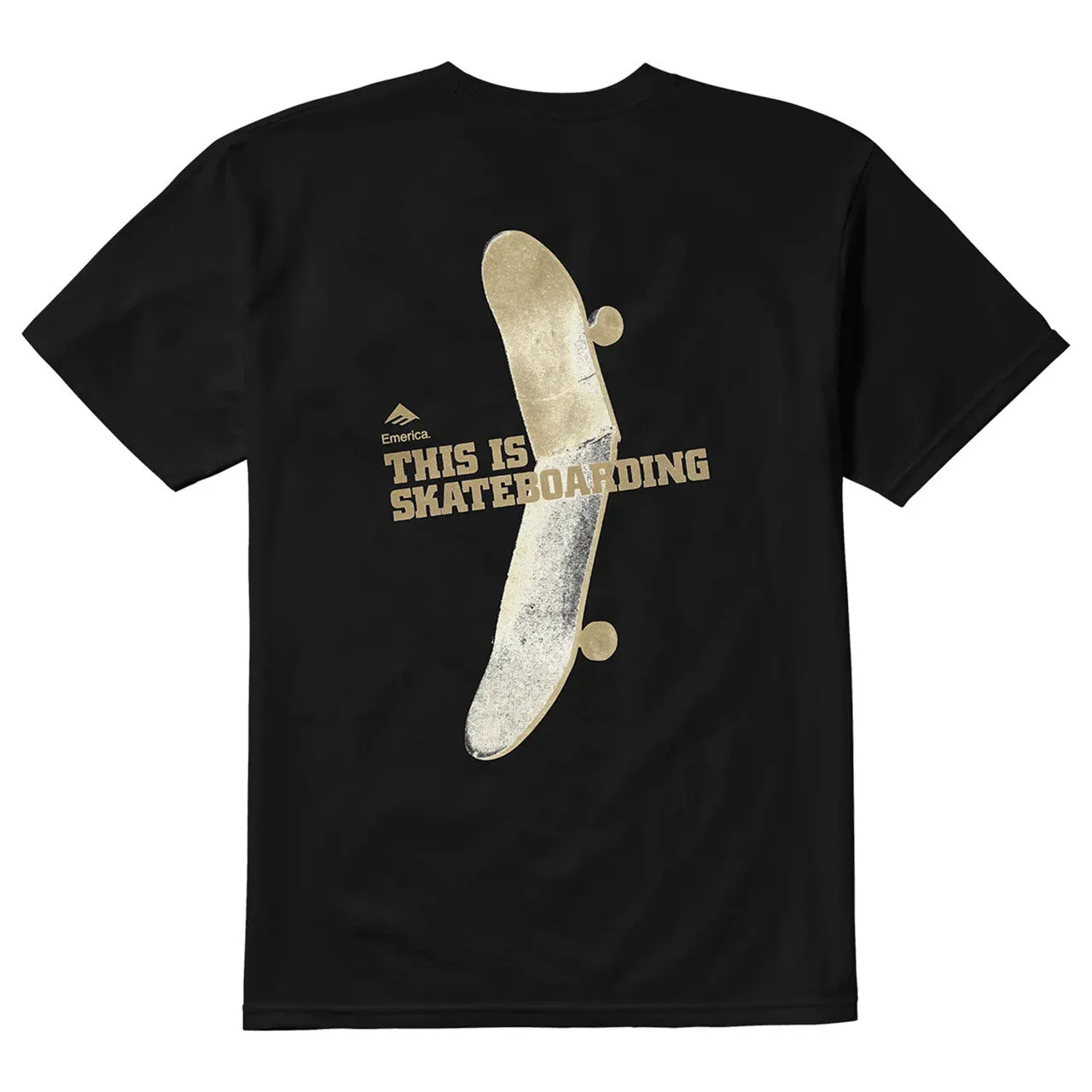 Emerica This Is Skateboarding Tee - Black