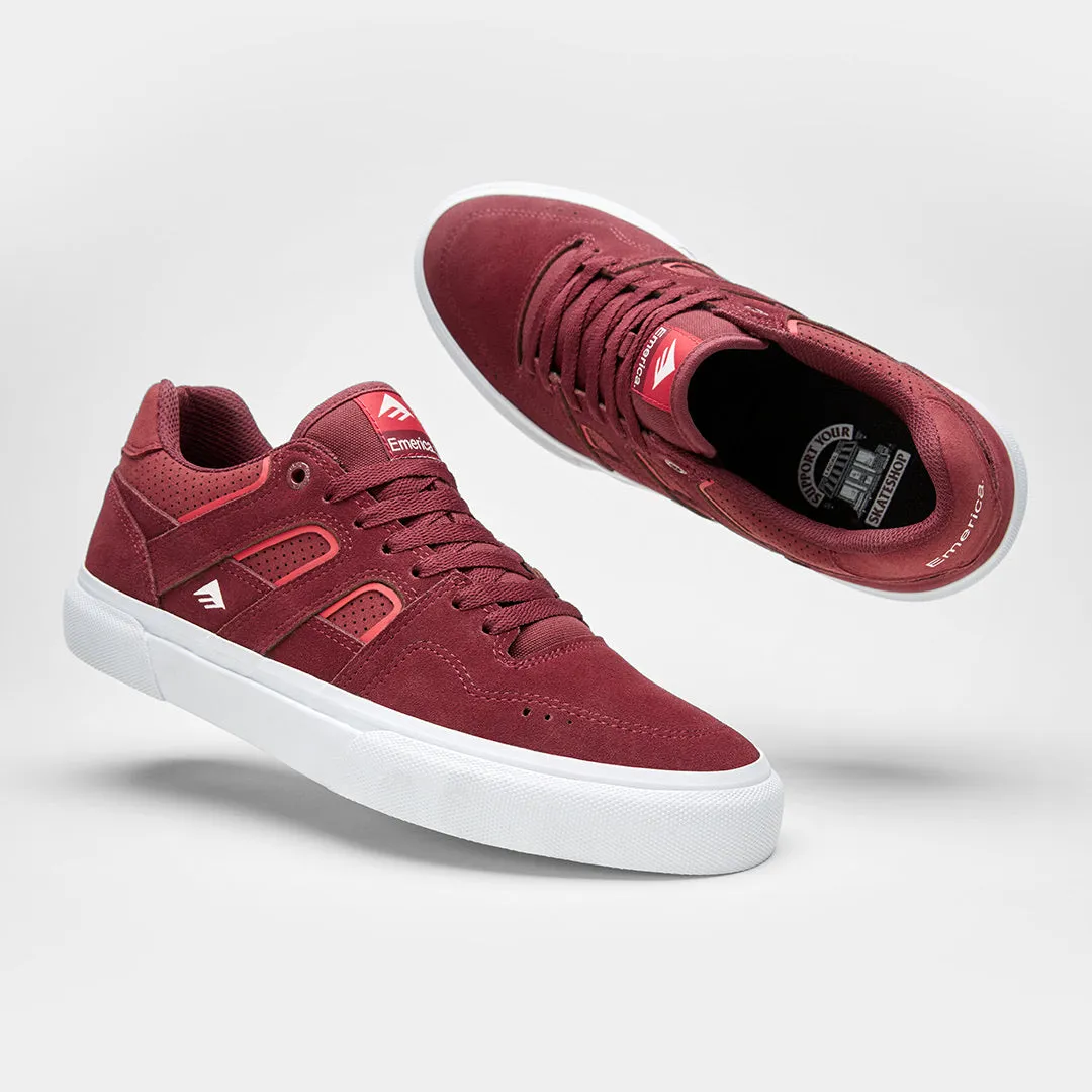 Emerica Tilt G6 Vulc - (Skateshop Day) Burgundy White