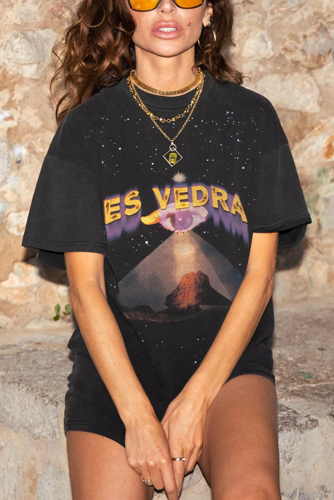 Es Vedrà Oversized Tee Dress