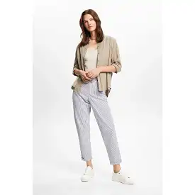 Esprit ES-Seersucker Elastic Waist Pant