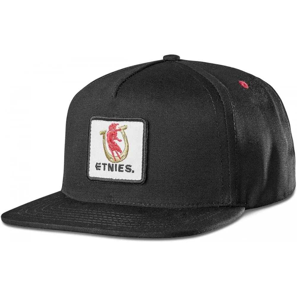 Etnies Colt 45 Snapback Hat (Black)