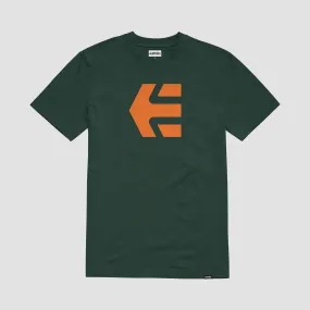 Etnies Icon T-Shirt Green/Orange