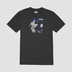 Etnies Rebel Icon T-Shirt Black/Blue