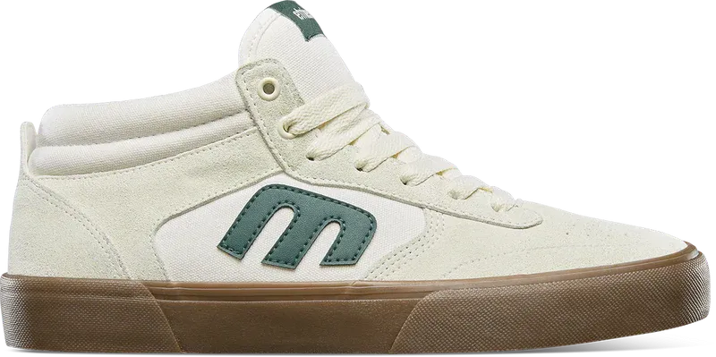 Etnies Windrow Vulc Mid Shoe - White/Green/Gum