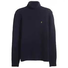 Farah Anton Fisherman Knit - True Navy