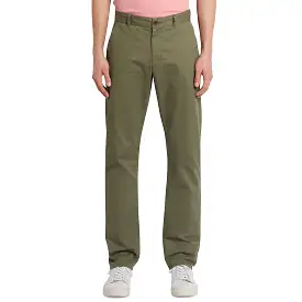 Farah Elm Regular Fit Twill Chinos - Vintage Green