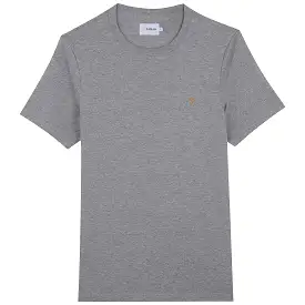 Farah New Danny T-Shirt - Grey Marl