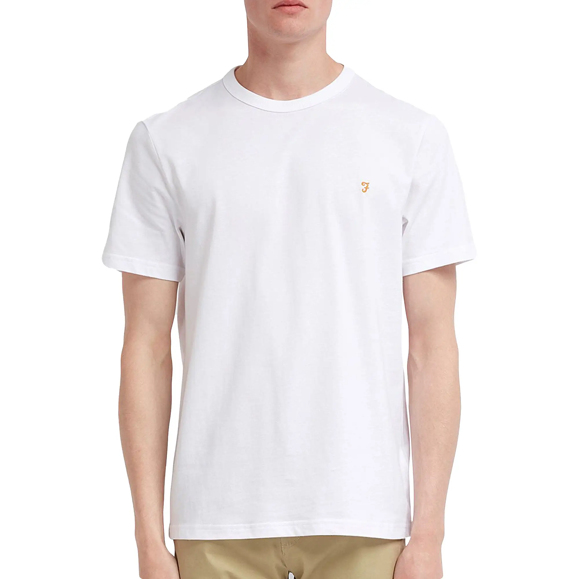 Farah New Danny T-Shirt - White