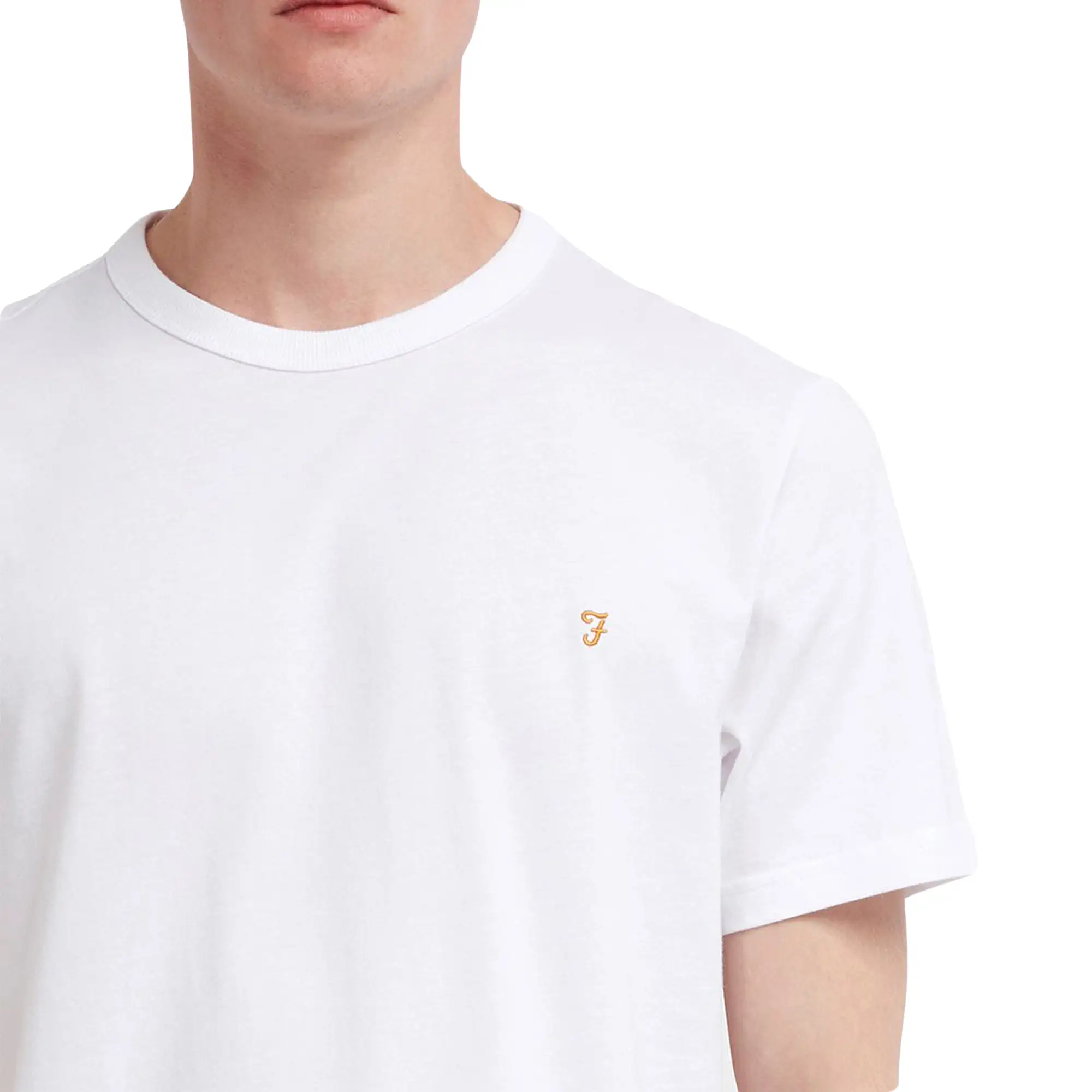 Farah New Danny T-Shirt - White