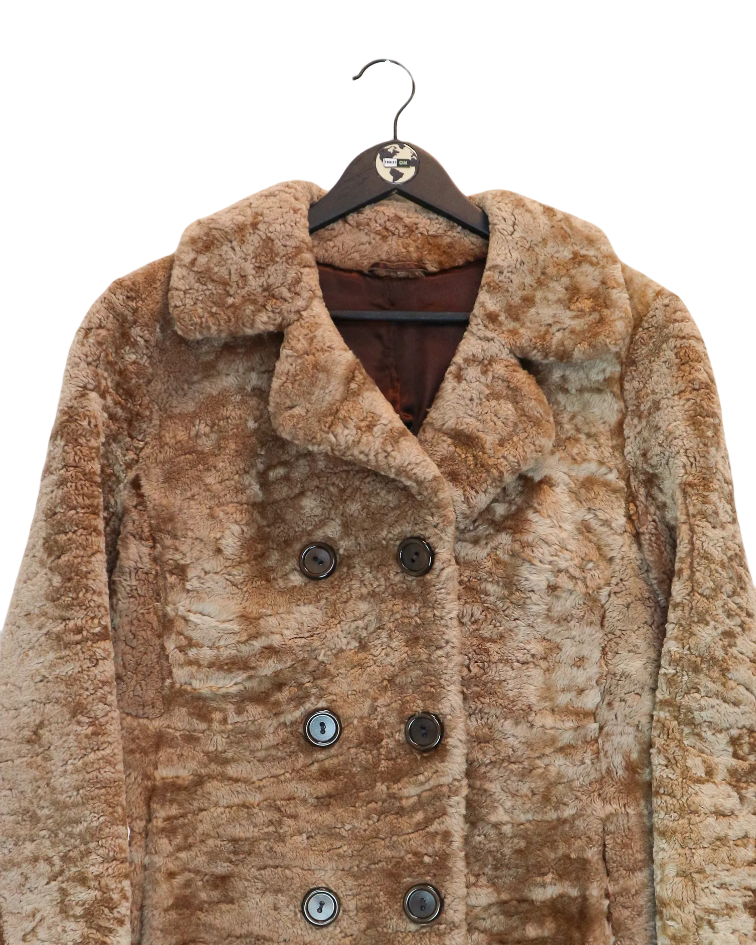 Faux Fur Coat M