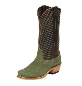 Fenoglio Men's Olive Green Roughout Boot