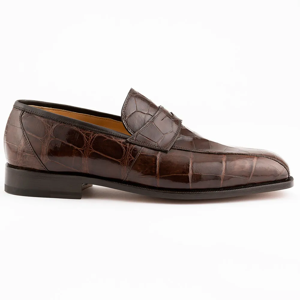 Ferrini 3724 Alligator Penny Loafers