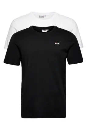 FILA 2-pack Tee Black/White