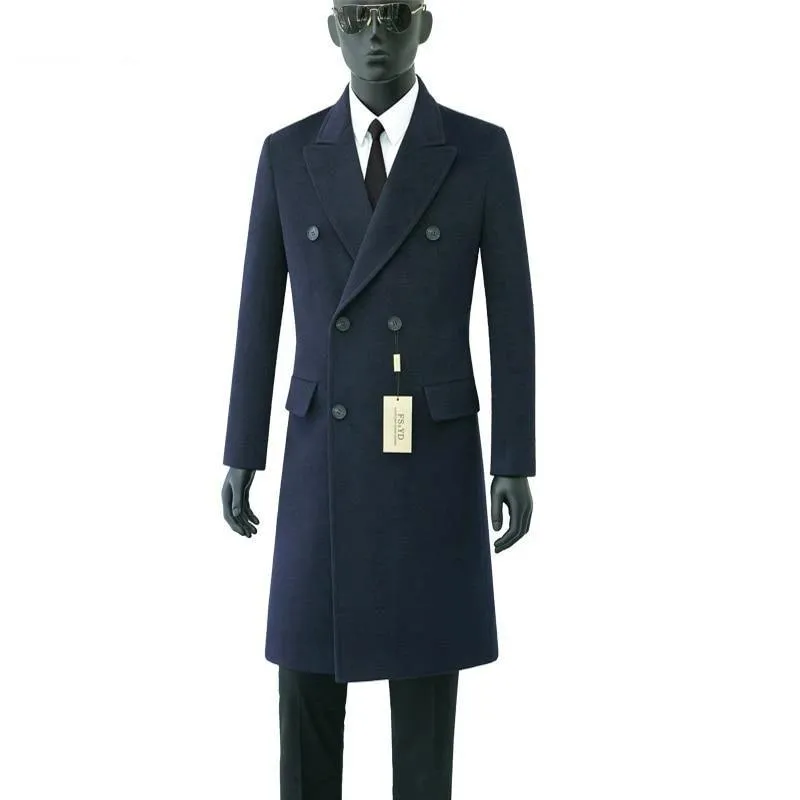 Gentleman Double Breast Wool Coat