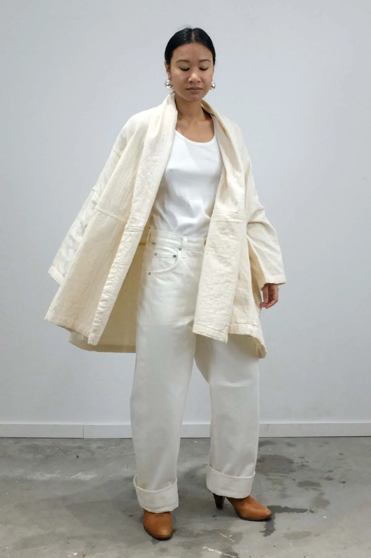 Haori Coat - Kinari