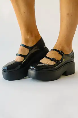 Melissa: Farah Jelly Platform in Black