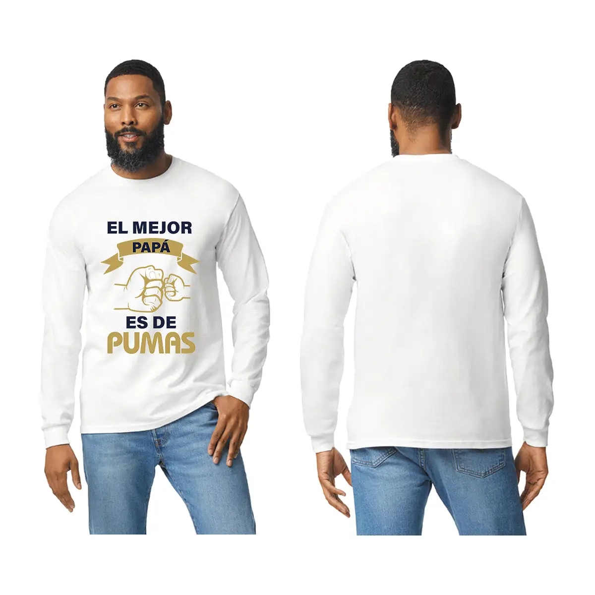 Playera Pumas Hombre El Mejor Papá Es De Pumas OD77426