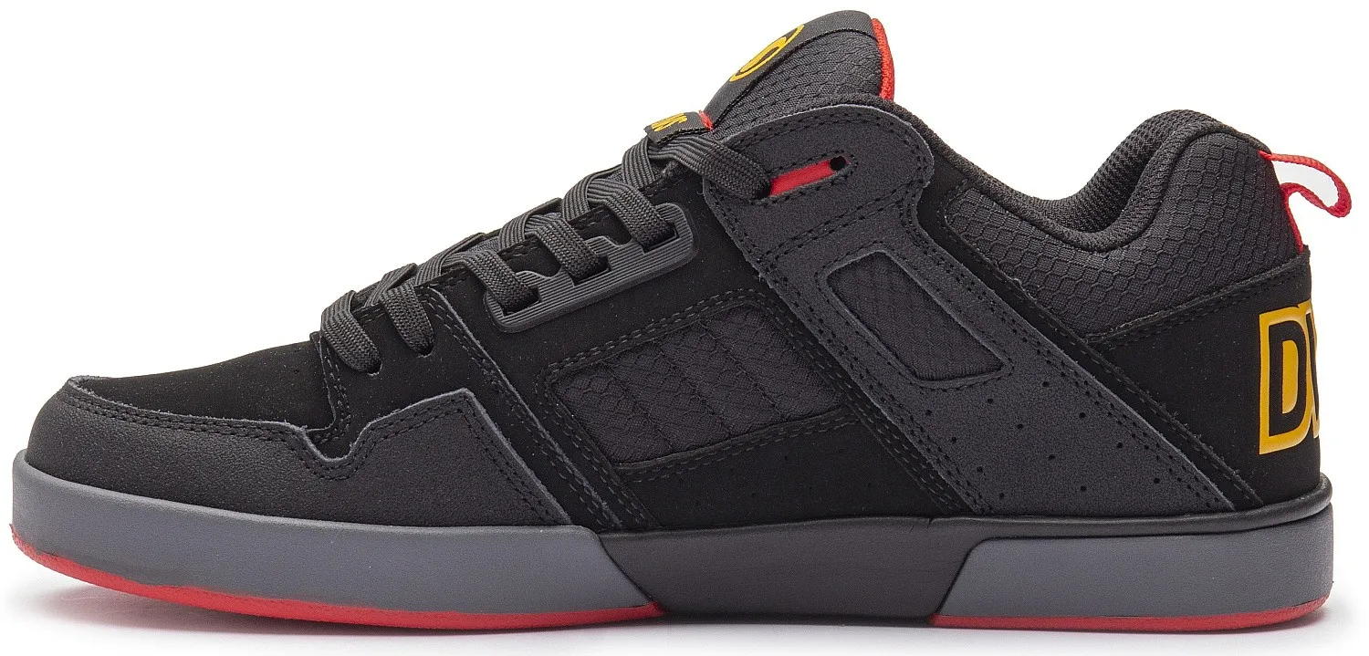 shoes DVS Comanche 2.0+ - Black/Yellow/Fiery/Nubuck - men´s