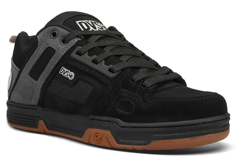 shoes DVS Comanche - Black/Charcoal/Gray/Suede - men´s