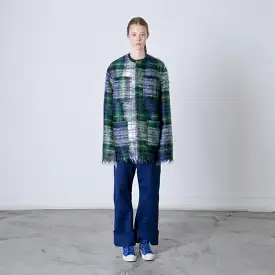 TARTAN GREEN COAT